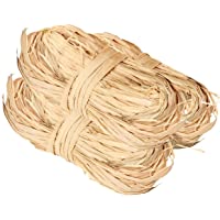 AMACOAM Rafia Natural Cinta Rafia Natural para Envolver Regalos Cuerda de Rafia Seca Rellenar Embalaje Cajas Artesanías…